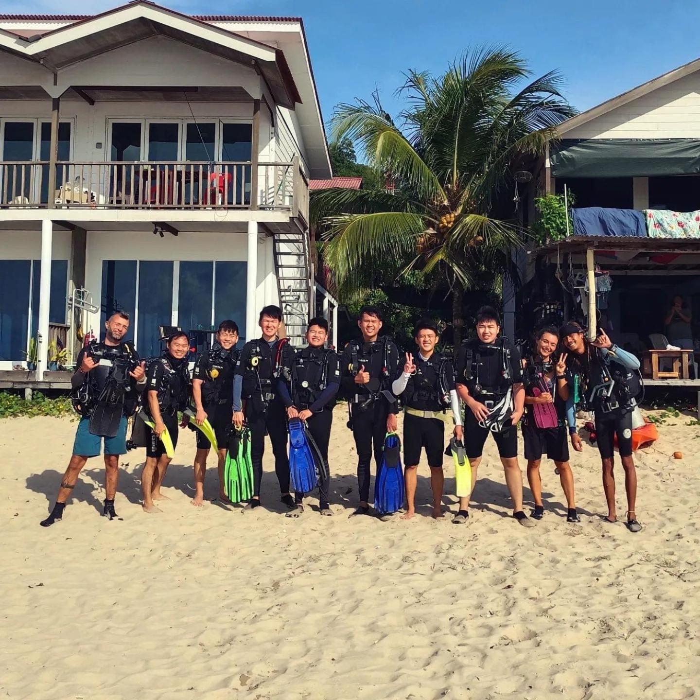 Tiongman Scubadive & Lodge Kampong Juara Extérieur photo